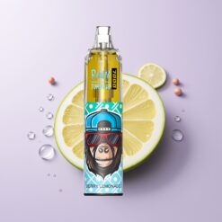 Bær Citronade RandM Fumot Tornado 7000 Puffs Mesh Coil Luftjusterbar