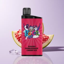 Banana Granatæble Kirsebær Is IGET Bar 3500 Puffs 1400 mAh