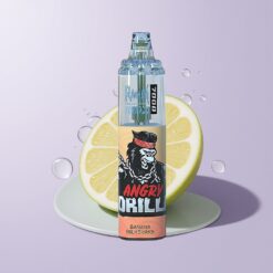 Banana Milkshake RandM Fumot Tornado 7000 Puffs Type-C RGB Light