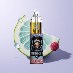 Blå Hindbær Lemonade RandM Fumot Tornado 7000 Puffs 14 ML RGB