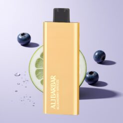 Blåbær Bølge Alibarbar Pandora 7000 Puffs 17 ml