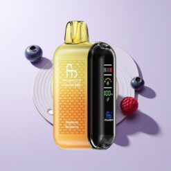 Blåbær Hindbær Fumot Tornado 20000 Puffs Dual Mesh Smart Display