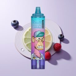 Blåbær Hindbær RandM Fumot Tornado 15000 Puffs 25ml