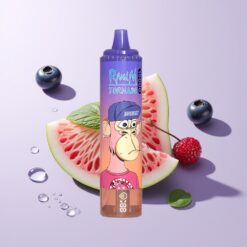 Blåbær Kirsebær RandM Fumot Tornado 15000 Puffs 25ml