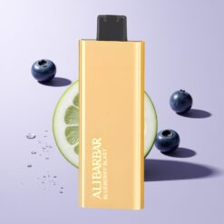 Blåbær Kombination Alibarbar Pandora 7000 Puffs 17 ml
