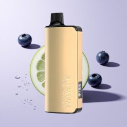 Blåbær Smag Alibarbar Ingot 9000 Puffs 2350mAh LED Skærm