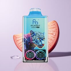 Fersken-Bær Fumot Leopard 40K Puffs Dual Mesh