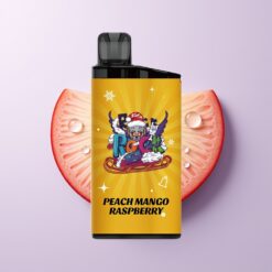 Fersken Mango Hindbær IGET Bar 3500 Puffs 1400 mAh