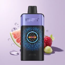 Hindbær Drue Is IGET ONE 12000 Puffs Stor Buet Farveskærm 2700 mAh