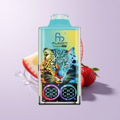 Jordbær Banan Fumot Leopard 40K Puffs 5% Nicotine Digital Tube