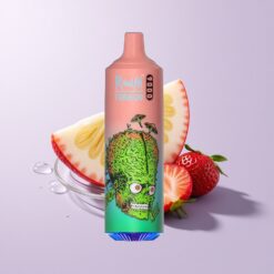 Jordbær Banan RandM Fumot Tornado 9000 Puffs 18 mL