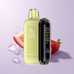 Jordbær Is Fumot Tornado 20000 Puffs Dual Mesh Smart Display