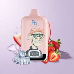 Jordbær Is Fumot Tornado Digital Box 12000 Puffs MESH Type-C