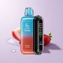 Jordbær Iscreme Fumot Tornado 20000 Puffs Dual Mesh Smart Display