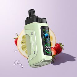 Jordbær Kiwi Razz Bar 45000 Puffs Type-C Genopladelig