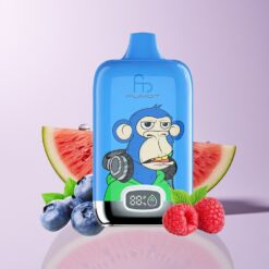 Jordbær Vandmelon Fumot Tornado Digital Box 12000 Puffs 20ml MTL