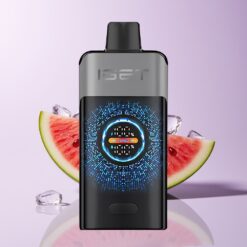 Jordbær Vandmelon Is IGET ONE 12000 Puffs Stor Bueret Farveskærm 2700 mAh