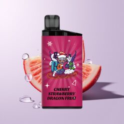 Kirsebær Jordbær Dragefrugt IGET Bar 3500 Puffs 1400 mAh