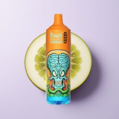 Kiwi Passionfrugt Guava RandM Fumot Tornado 9000 Puffs 18 mL Mesh Coil