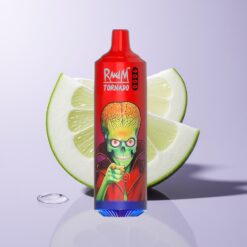 Lush Is (Saftig Is) RandM Fumot Tornado 9000 Puffs 18 mL Mesh Coil