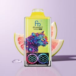 Rosa Citron Fumot Leopard 40000 Puffs 5% Nicotine Digital Tube