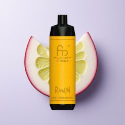 Sød Passionfrugt RandM Fumot Shisha 10000 Puffs 18ml Type-C
