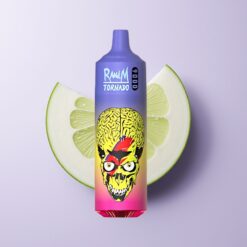 Skittles RandM Fumot Tornado 9000 Puffs RGB Display