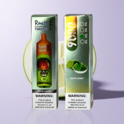 Sure syrlige slik RandM Fumot Tornado 9000 Puffs RGB Display