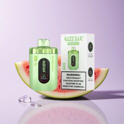 Vandmelon Is Razz Bar 50K Puffs Type-C Genopladelig