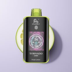 Vindrue Citron Fumot Tornado 25000 Puffs HD Skærm Type-C