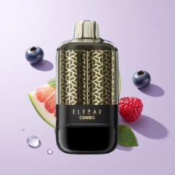 ELF BAR COMBO 25000 Puffs Engangs Vape Blåbær Sur Hindbær & Kirsebær 700mAh Type-C