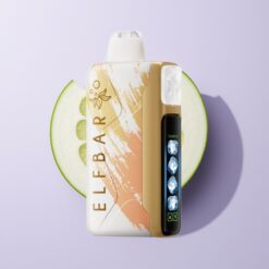 Elf Bar Ice King 40000 Puffs Dragon Jordbærbanan Tilpasselig Køling og Dual Luftstrøm