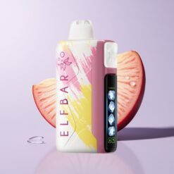 Elf Bar Ice King 40000 Puffs Fersken+ Justerbar Køling & LCD-skærm