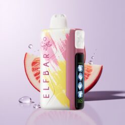 Elf Bar Ice King 40000 Puffs Kirsebær Strazz Justerbar Køling LCD