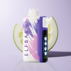 Elf Bar Ice King 40000 Puffs Skarp Lækker Gummibær Justerbar Køling & LCD Skærm