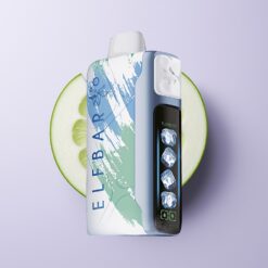 Elf Bar Ice King 40.000 Puffs Miami Mynte Justerbar Køling & LCD Skærm