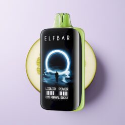 Elf Bar MoonNight 40000 Puffs Kiwi Passionfrugt Guava Opladningsbar Mesh Coil